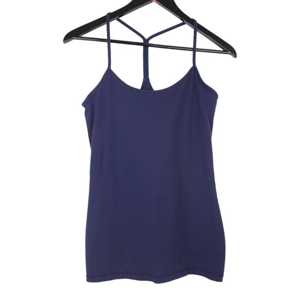 lululemon athletica Tops - LULULEMON Power Pose Tank *Light Support For A/B Cup Midnight Navy Size 8